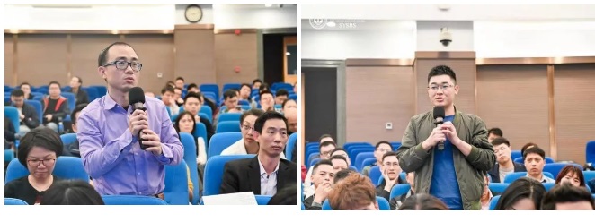 现场同学提问